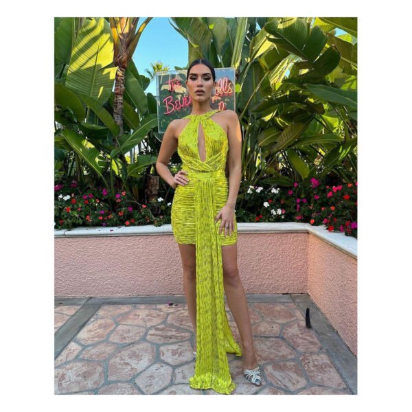 Nessi Mini Green Dress