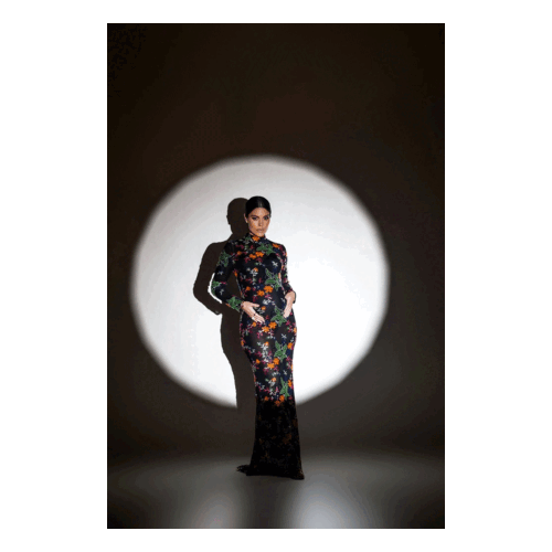 Sayuri Multicolor Sequin Dress - Image 2