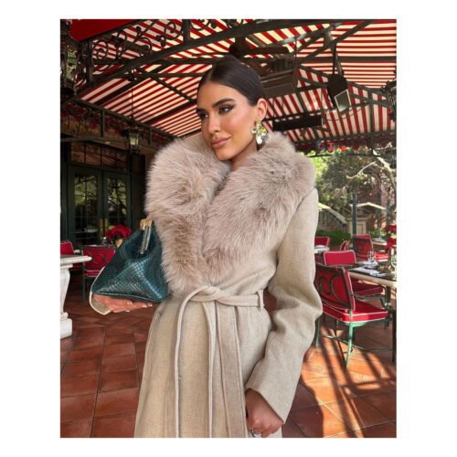 Zory Cream Coat - Image 2