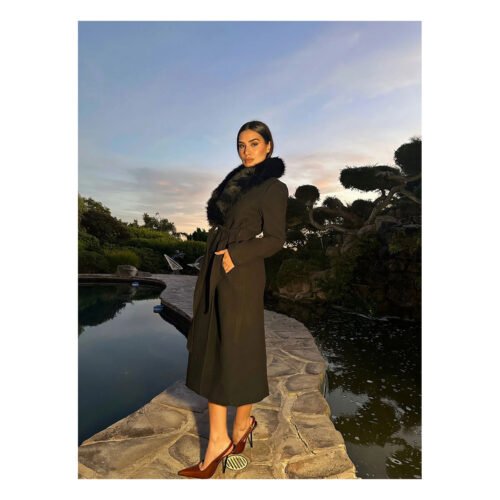 Zory Cream Coat - Image 5