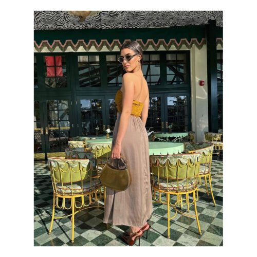 Antonetta Mosha & Mustard Dress - Image 4