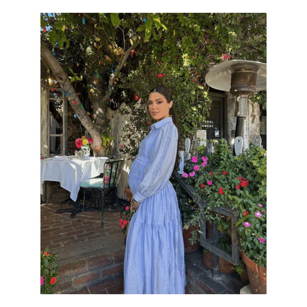 Brita Baby Blue Dress - Image 2