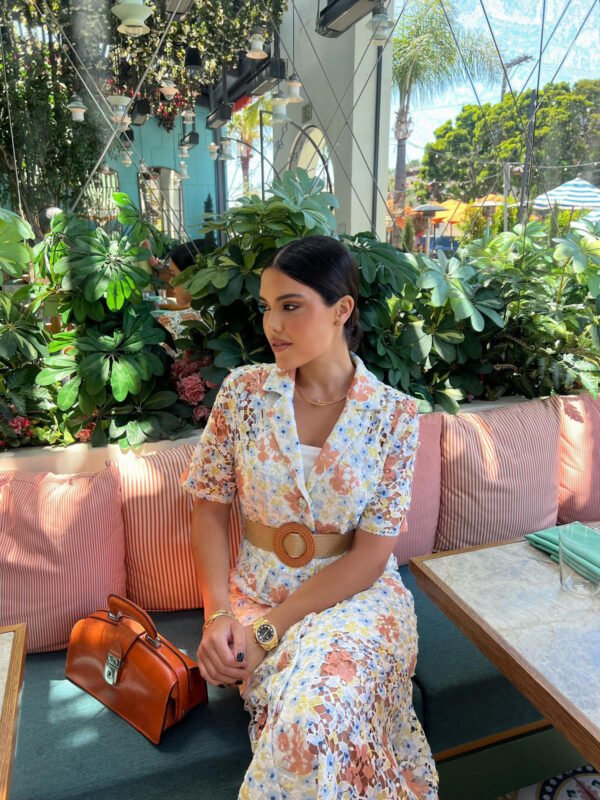 Caramel Midi Dress - Image 2