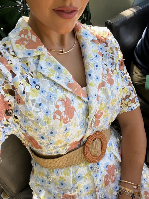 Caramel Midi Dress - Image 3