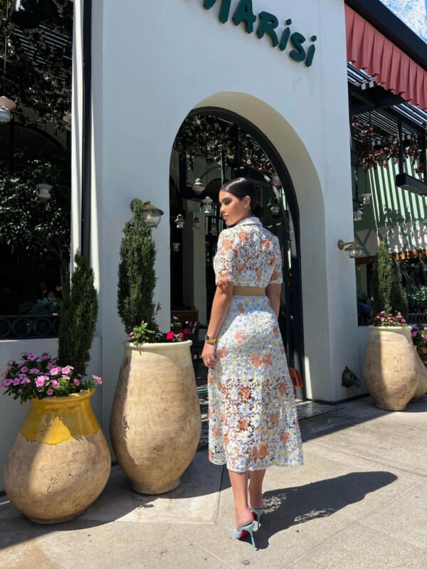 Caramel Midi Dress - Image 6