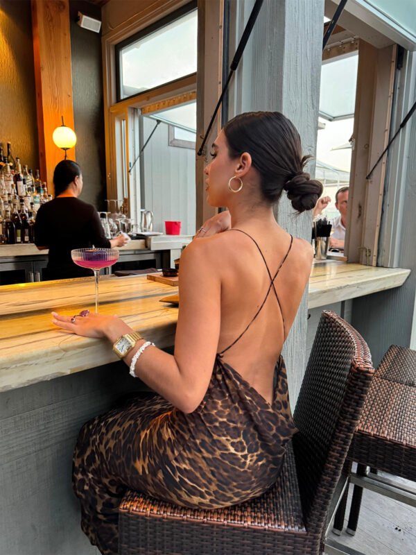 Tiare Cheetah Dress - Image 4