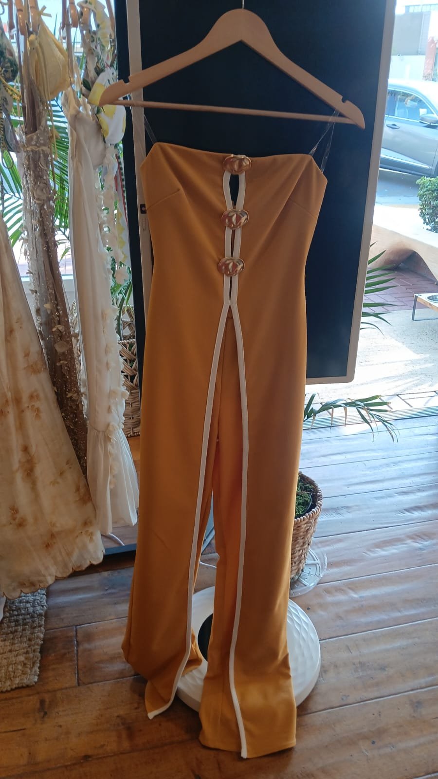 Sienna Mustard Jumpsuit